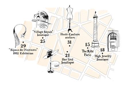 Chanel Place Map 